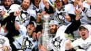 Pittsburgh slaví vítězství ve Stanley Cupu.