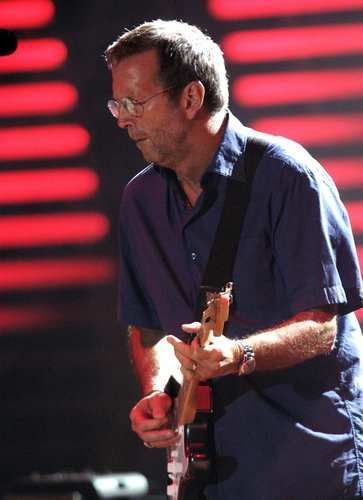 Eric Clapton v Praze