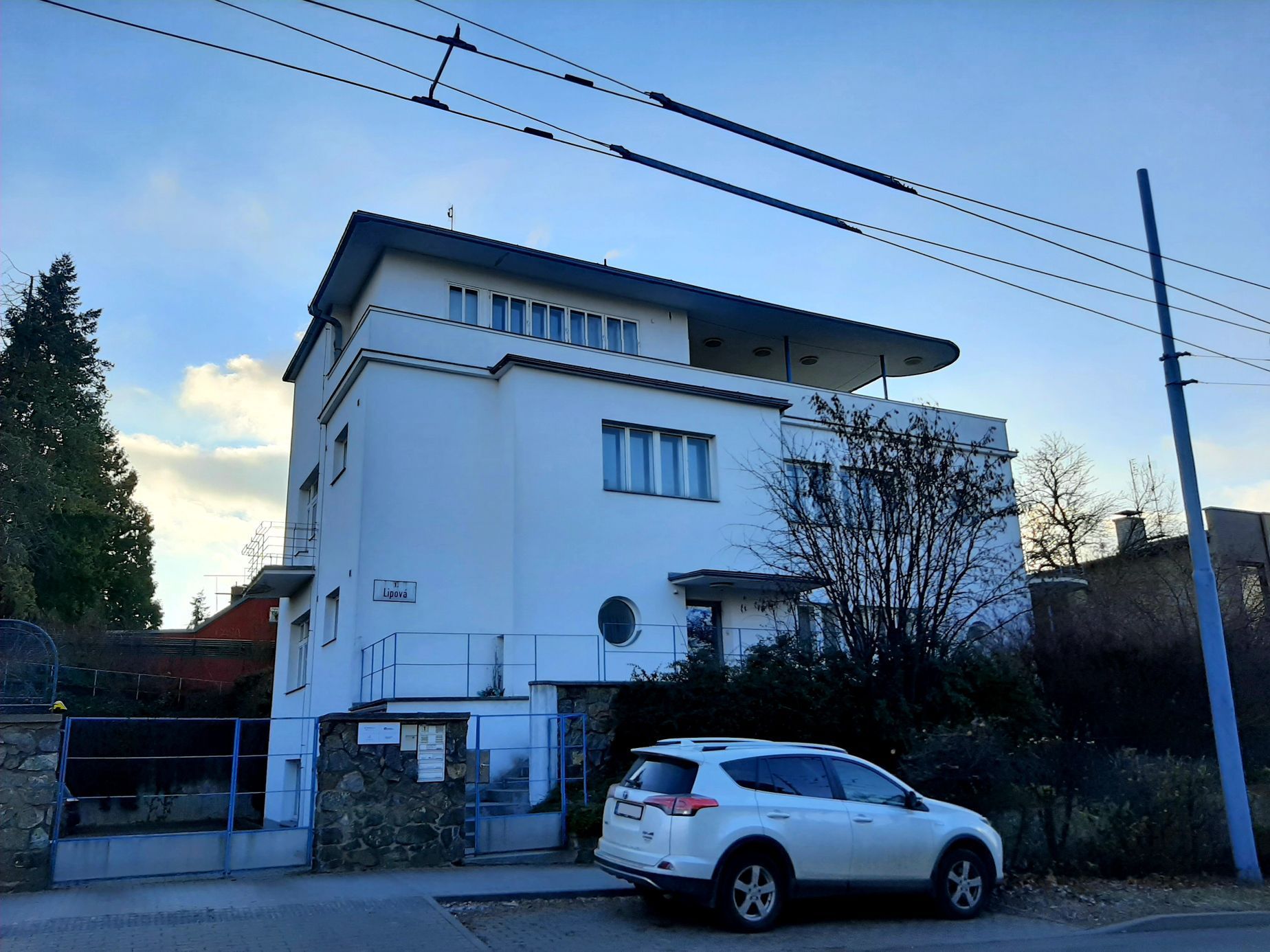 Brno Pisárky, Masarykova čtvrť, vily