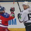 Lev Praha vs. Magnitogorsk, čtvrté finále KHL v O2 aréně (Ševc, Osala)