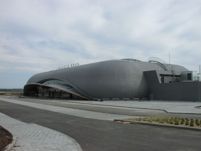 Nový odbavovací terminál na letišti Brno.