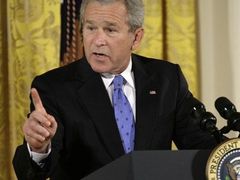 Americký prezident George Bush nepřipustí, aby Írán získal jadernou bombu.