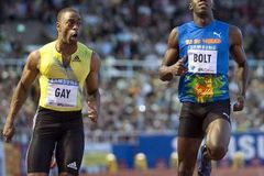 Nejrychlejší muži Bolt a Gay se střetnou až na MS