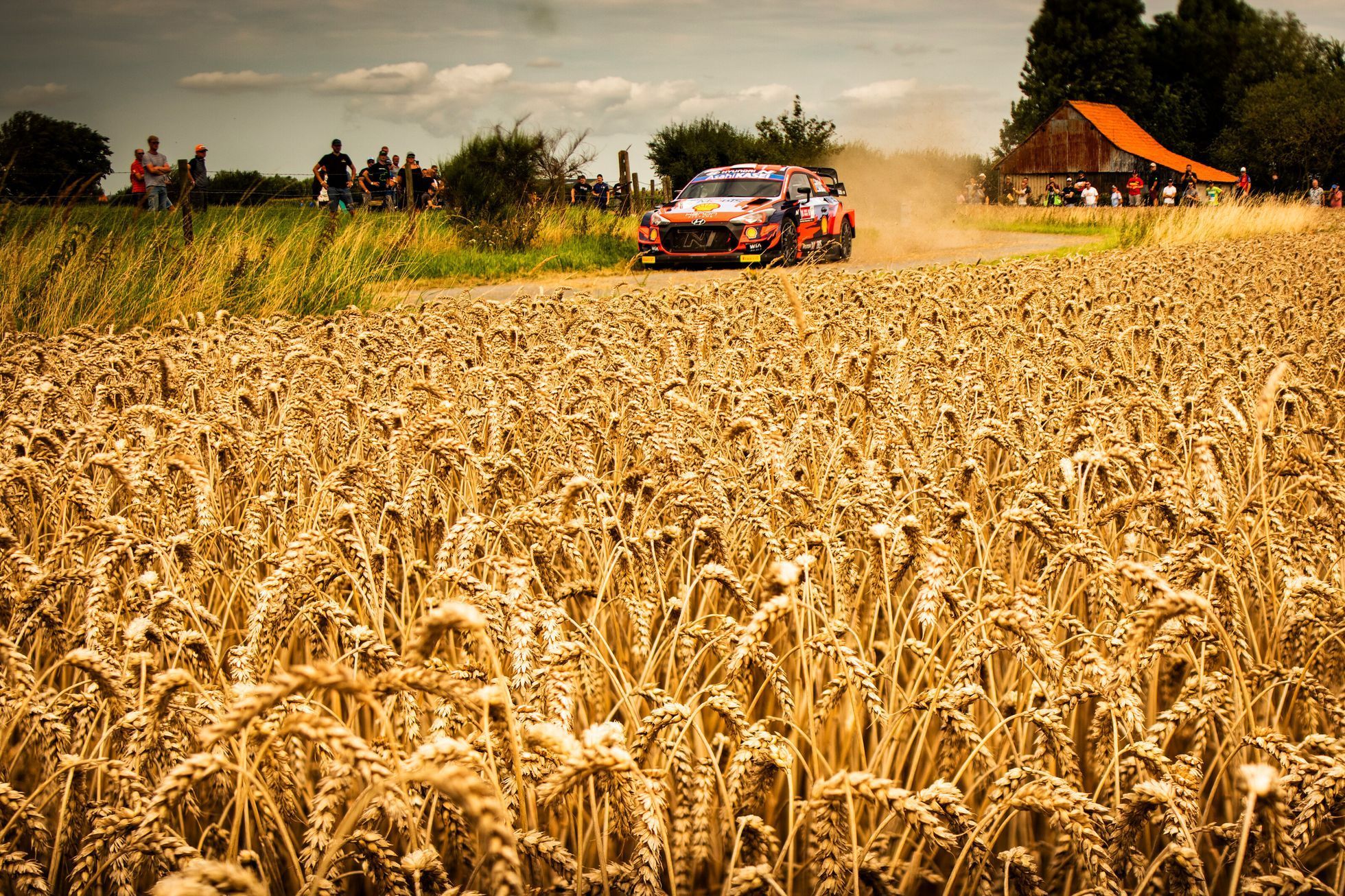 Ott Tänak, Hyundai  na trati Belgické rallye 2021
