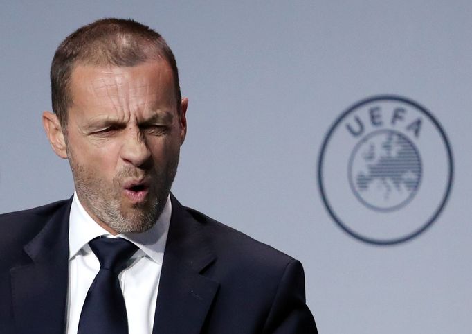 Prezident UEFA Aleksander Čeferin