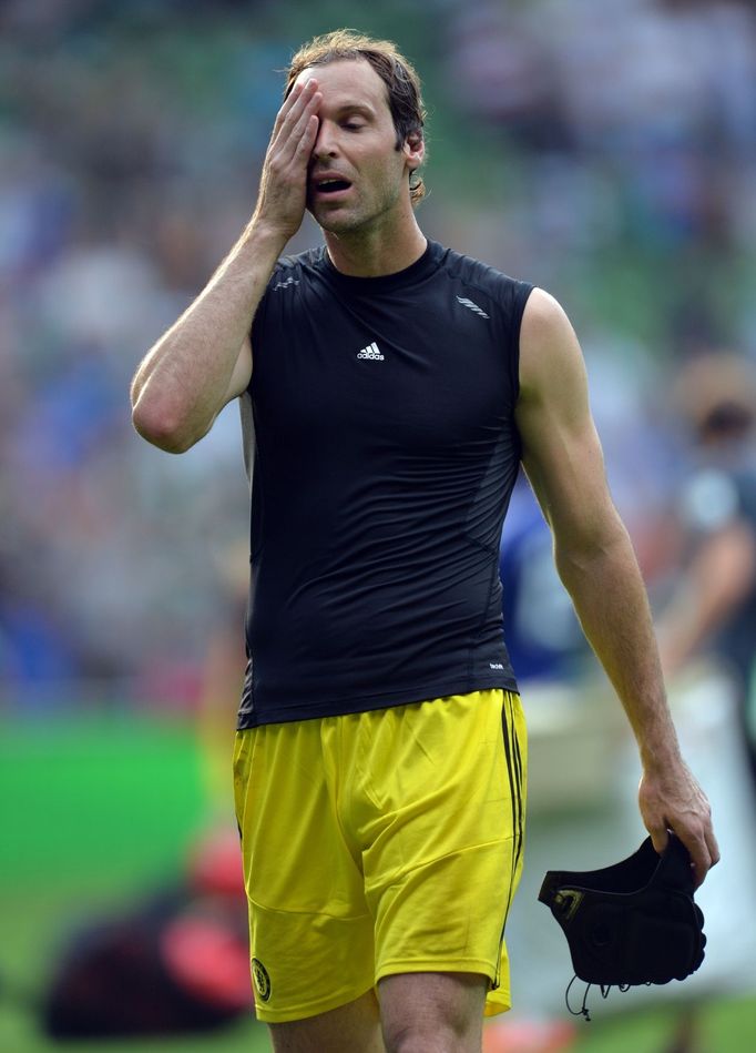 Petr Čech v přípravě 2014