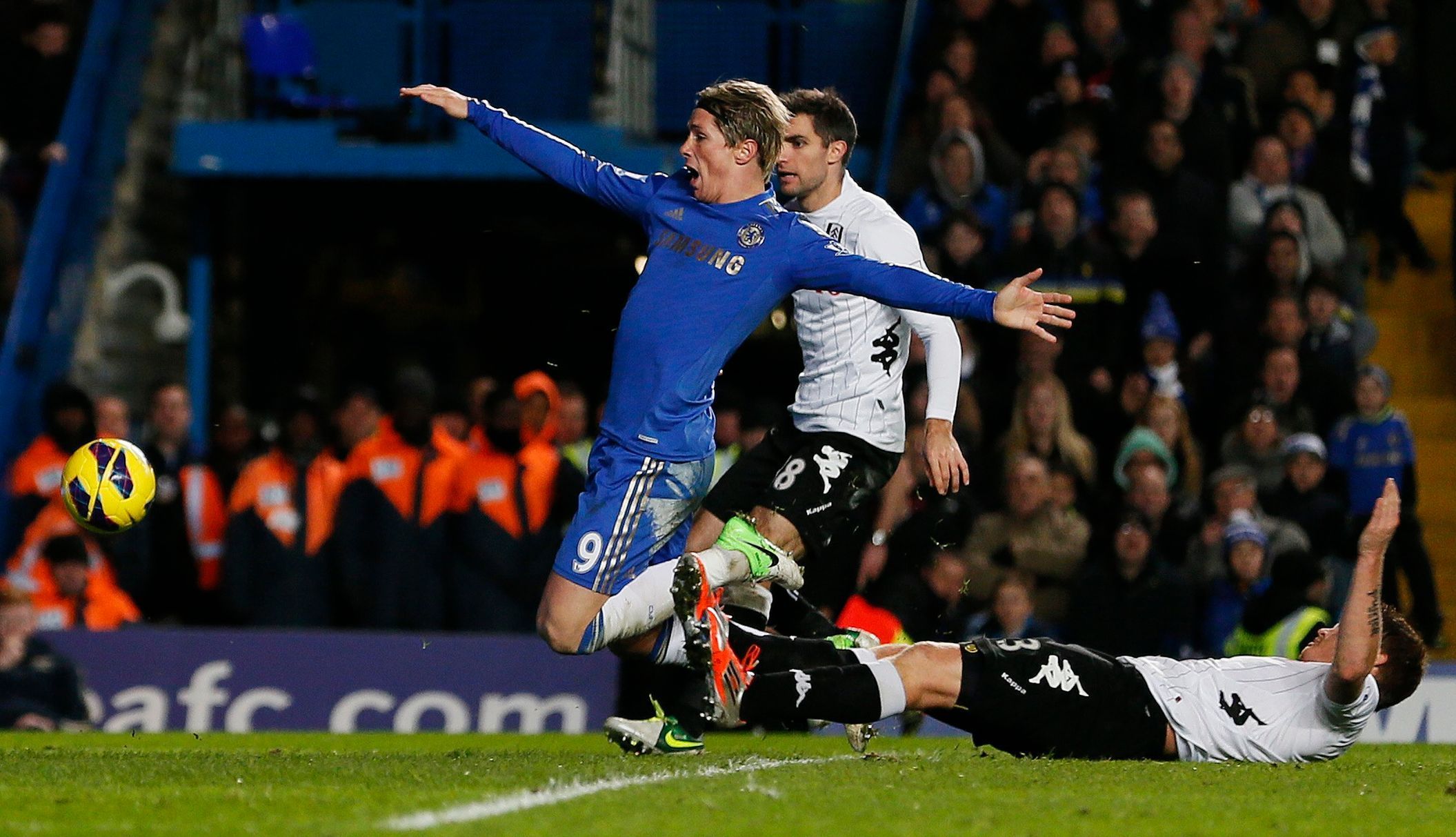 Chelsea - Fulham ( Torres v akci)