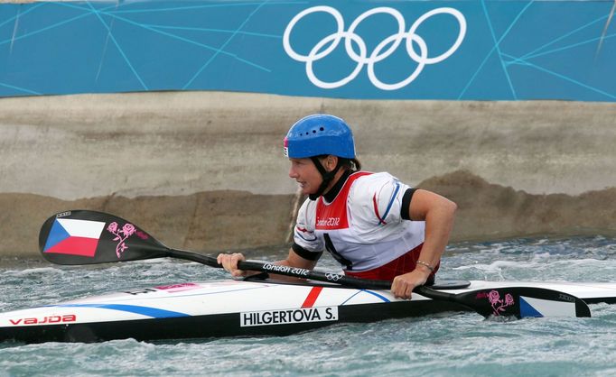 Štěpánka Hilgertová na olympiádě v Londýně