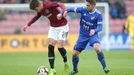 fotbal, Fortuna:Liga 2018/2019, Sparta - Baník, Adam Hložek a Adam Jánoš