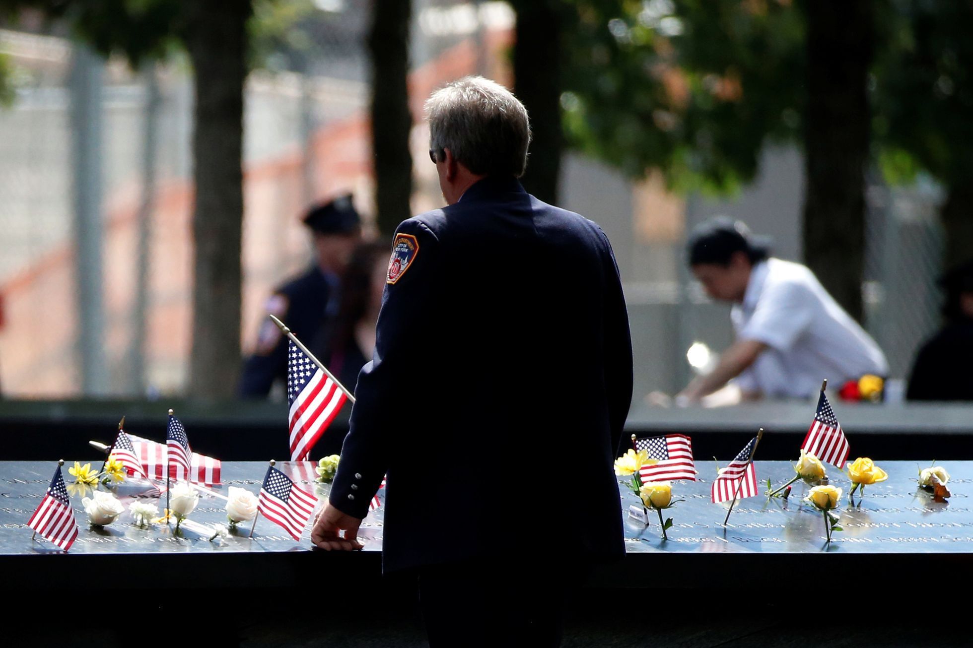 11. září, výročí, pieta, ceremoniál, USA, New York