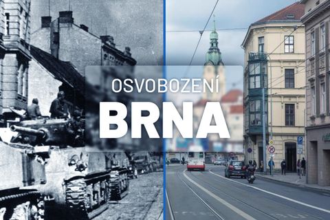 Před 77 lety se Brno dočkalo osvobození. Těžké boje a nálety poškodily třetinu domů