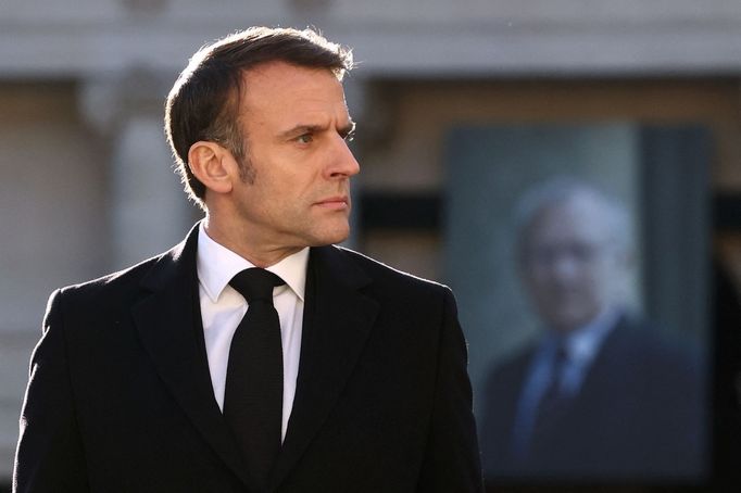 Francouzský prezident Emmanuel Macron.