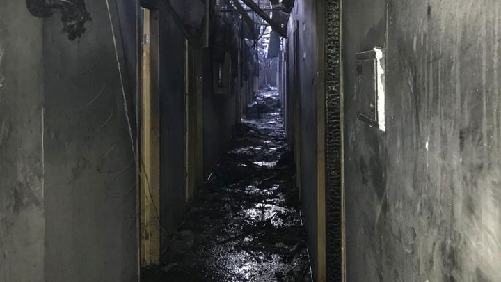 Při požáru hotelu v ukrajinské Oděse zemřelo osm lidí. Deset dalších utrpělo zranění