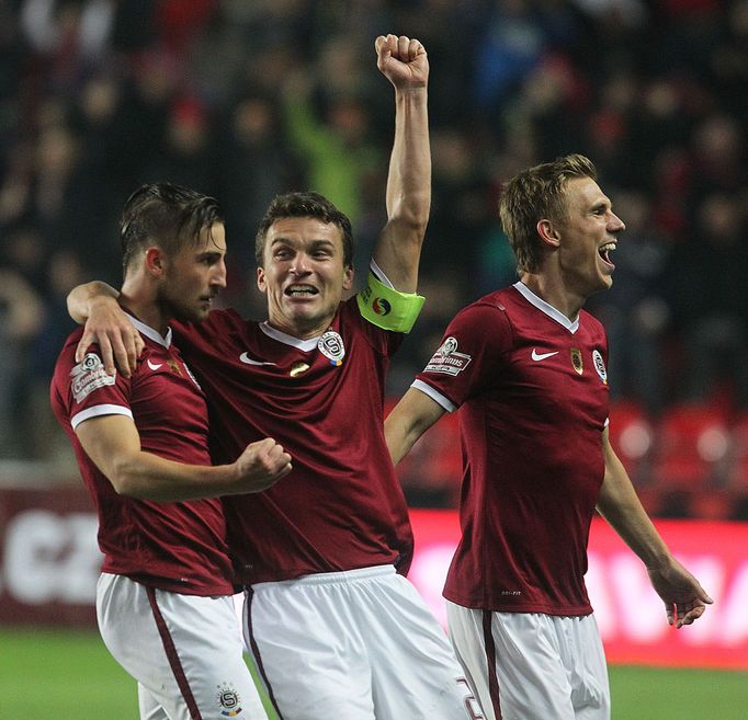 Derby Slavia - Sparta: radost Sparty