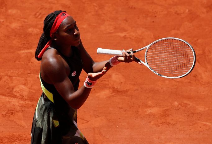 tenis, čtvrtfinále French Open, Cori Gauffová