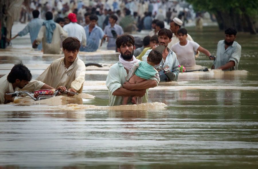 Pákistánské záplavy už postihly na milion lidí
