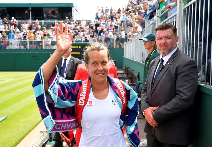 Barbora Strýcová na Wimbledonu 2019