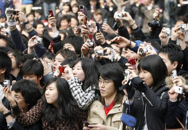 David Beckham a fanoušci