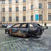 Ohořelé vraky z Ukrajiny instalace Signal Velčovský