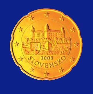 Slovenská 20centová euromince