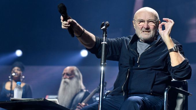 Skladba In The Air Tonight, jak ji Phil Collins včera zahrál v Praze.