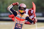 Motorky v Brně živě: V MotoGP vyhrál suverénně Marquez před dvěma jezdci na Ducati