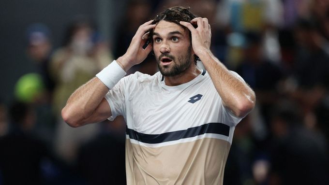 Valentin Vacherot na Masters v Šanghaji