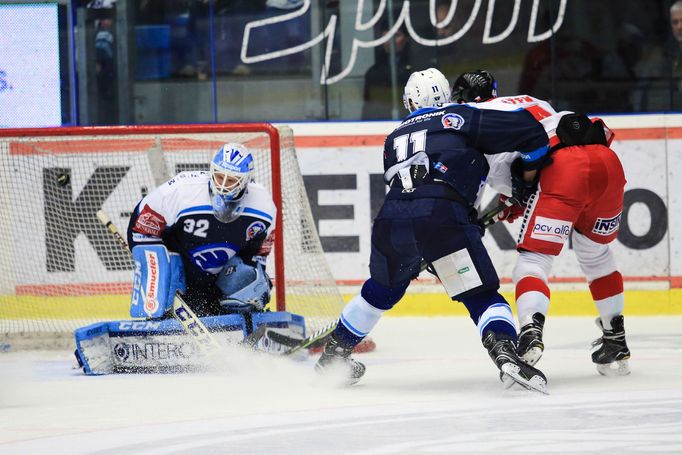 2. čtvrtfinále play-off 2018, Plzeň - Olomouc: Miroslav Svoboda a Michal Moravčík