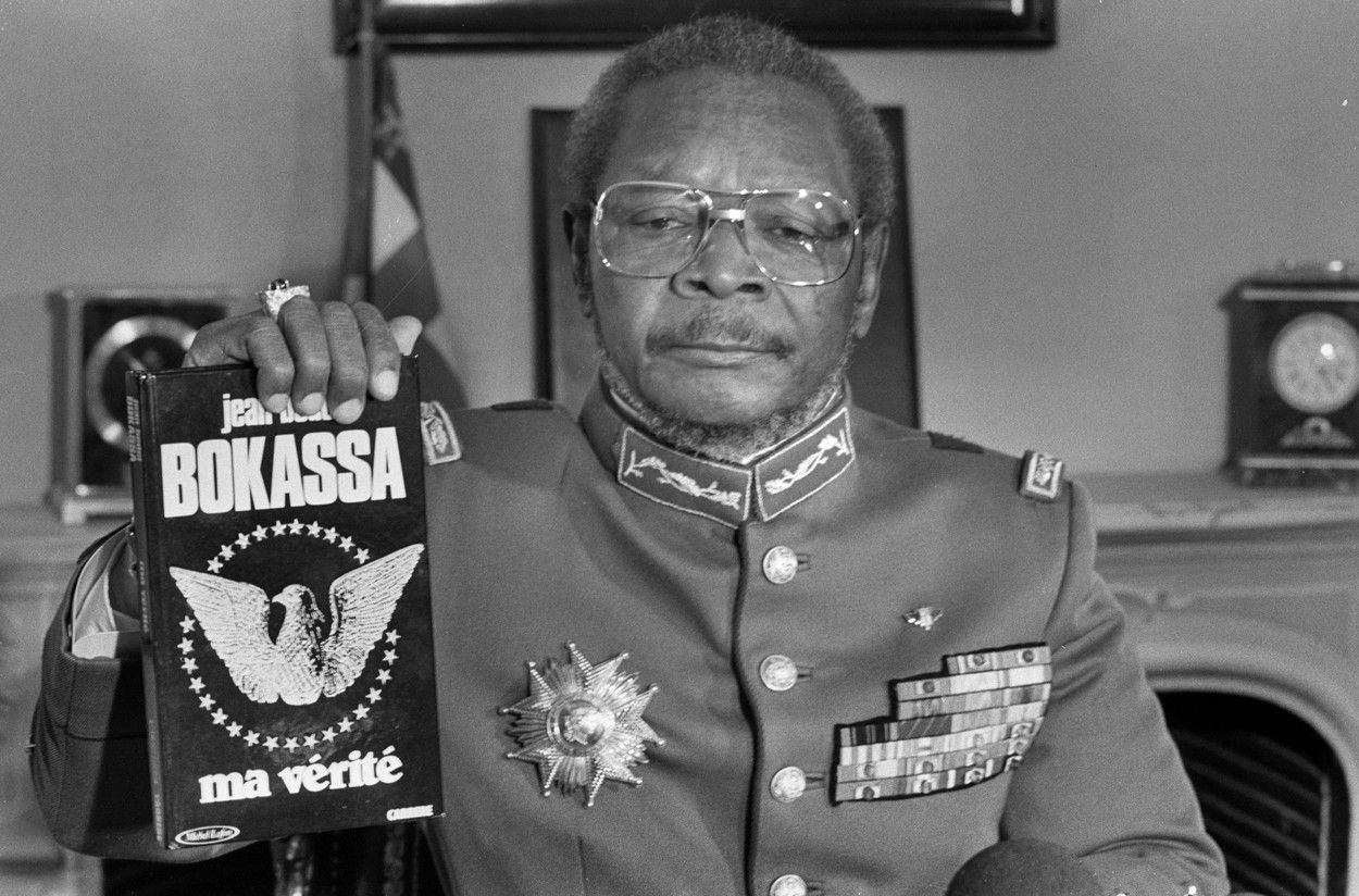 Jean-Bédel Bokassa, císař Bokassa I., Středoafrická republika, Afrika, diktátor, historie
