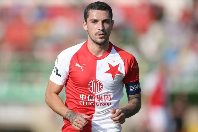 fotbal, příprava, Slavia - Žižkov, Nicolae Stanciu