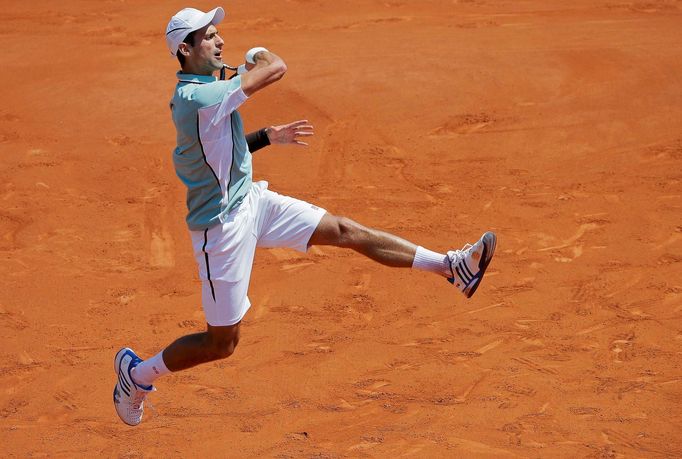 Novak Djokovič v semifinále French Open 2013