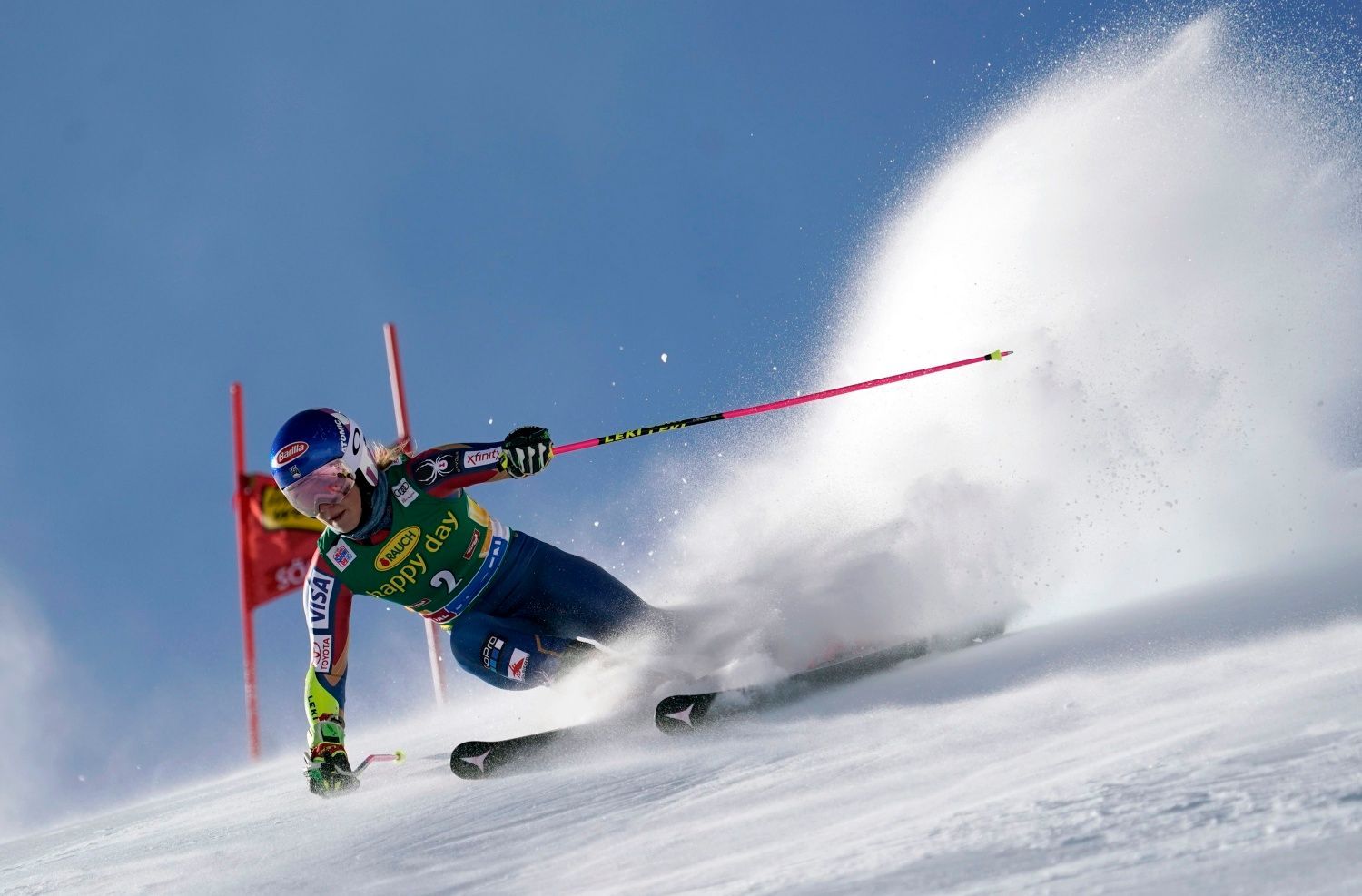 SP 2017-18, obří slalom Ž (Sölden): Mikaela Shiffrinová