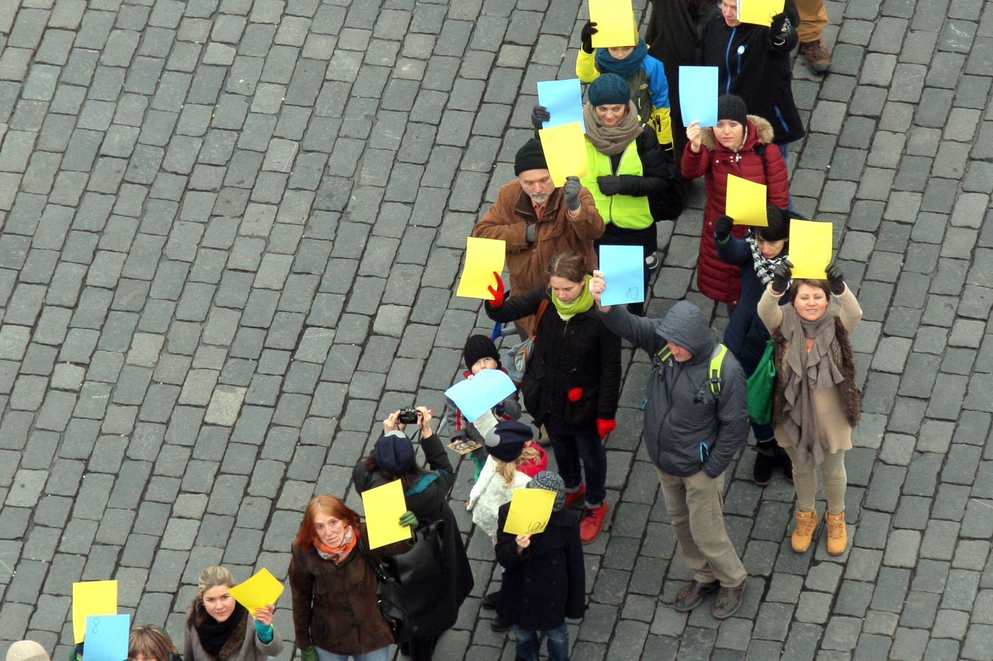 Demonstrace proti Putinovi