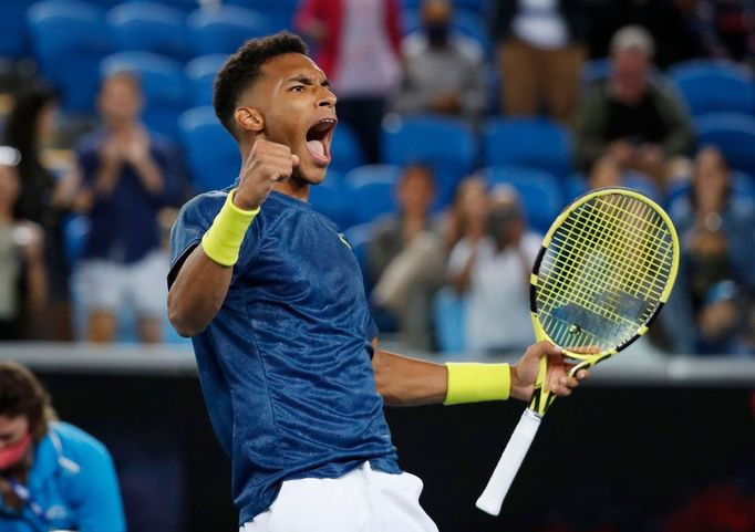 Australian Open 2021, 5. den (Felix Auger-Aliassime)