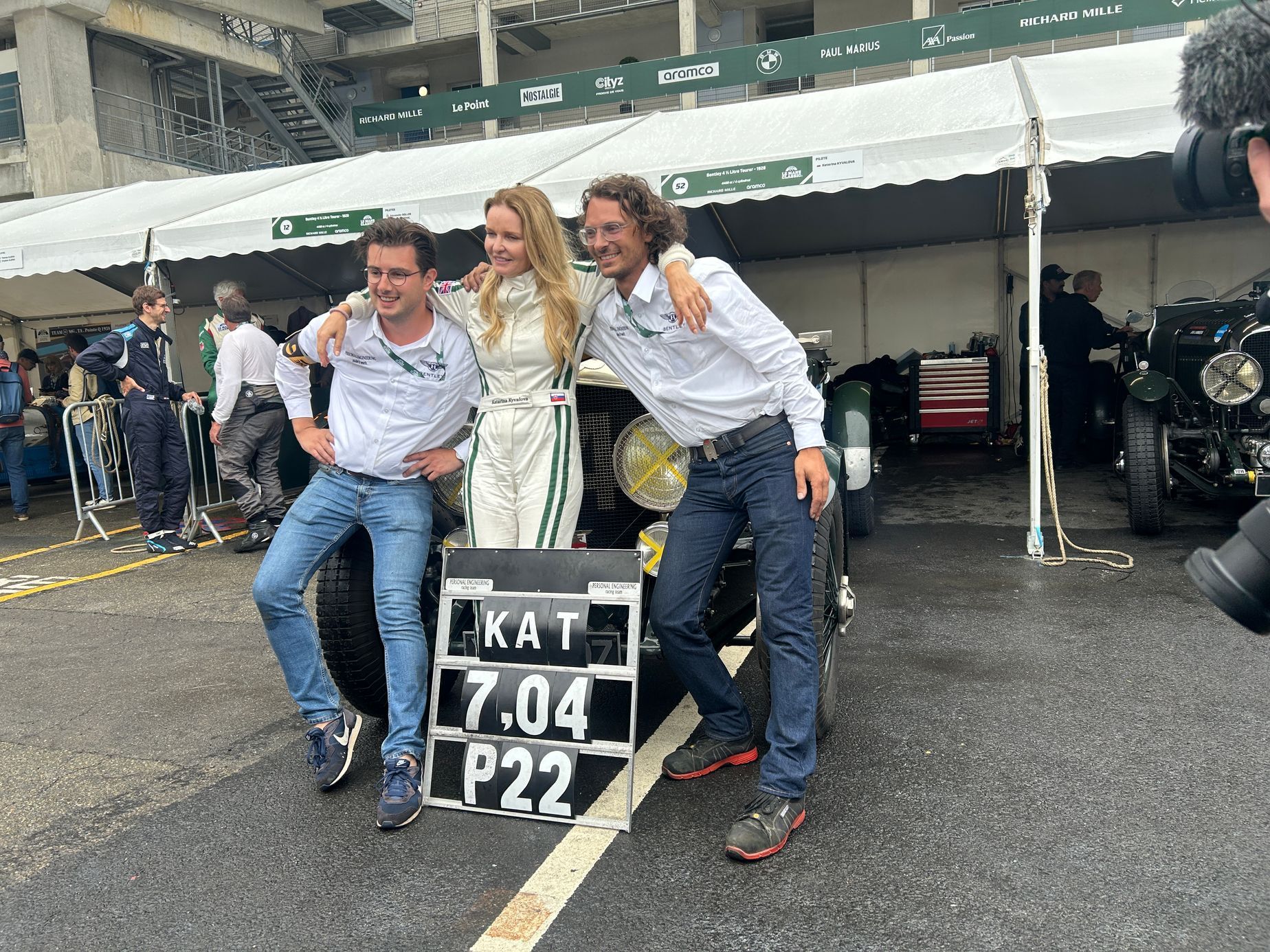 Katarína Kývalová Le Mans Classic 2025