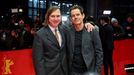 Herec Lars Eidinger a režisér Tom Tykwer na zahajovacím ceremoniálu Berlinale.