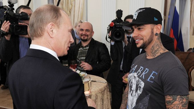 Raper Timati o sobě mluví jako o nejlepším kamarádovi ruského prezidenta Vladimira Putina.