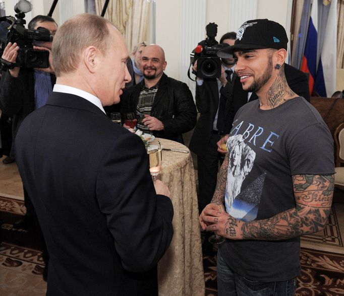 Raper Timati o sobě mluví jako o nejlepším kamarádovi ruského prezidenta Vladimira Putina.