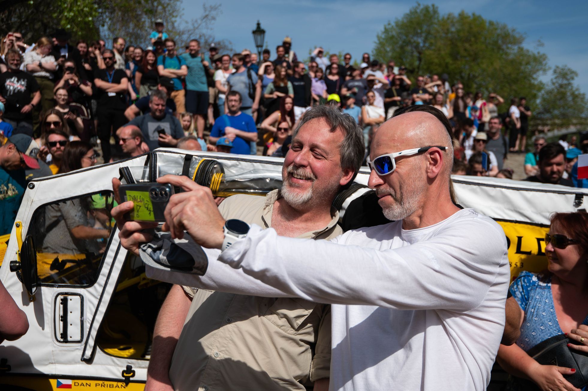 žlutá žába, dan přibáň, mongolsko, start