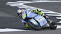 Filip Salač na motocyklu Moto2 týmu Gresini Racing při VC Británie 2022