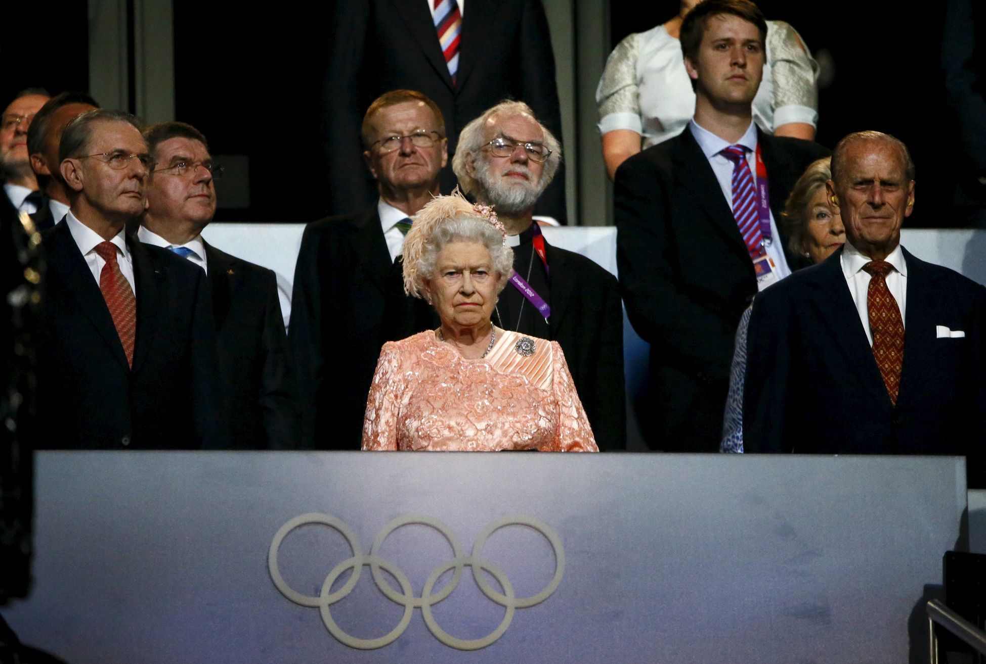 Alžběta II. otevírá olympiádu v Londýně 2012
