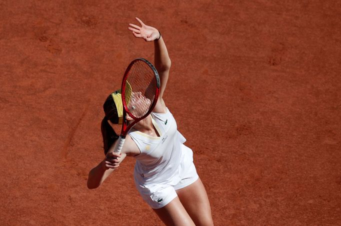 Fiona Ferroová v prvním kole French Open 2021