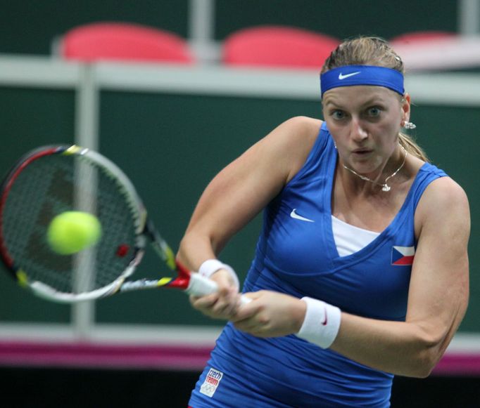 Fed Cup Česko - Austrálie: Petra Kvitová