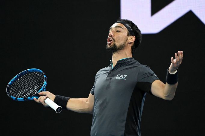 Australian Open 2021, 4. den (Fabio Fognini)