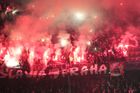Tvrdý trest po derby "S". Slavia i Sparta zaplatí za chování fanoušků 300 tisíc