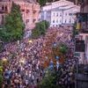 Ukrajina, protest, zákon, Zelenský