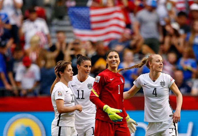 MS žen 2015: radost fotbalistek USA