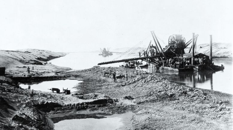 Jednorázové užití / Fotogalerie / Dokončen Suezský průplav / 1869 / Suez National Museum