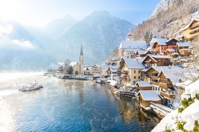 Halštat/Hallstatt, Rakousko