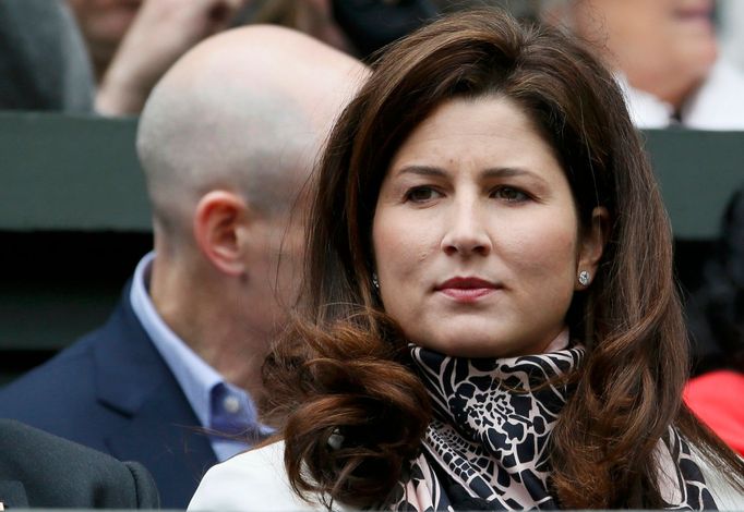 Wimbledon 2013 začal: Mirka Federerová